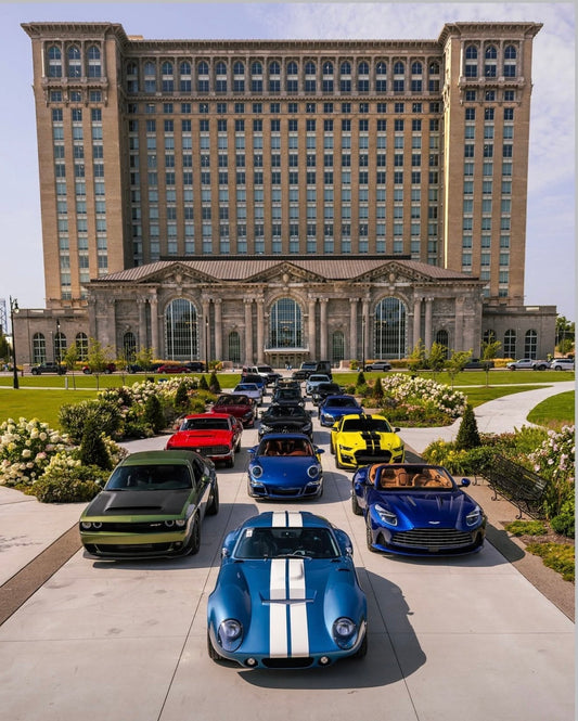 Cars at the Station x Modded Detroit
