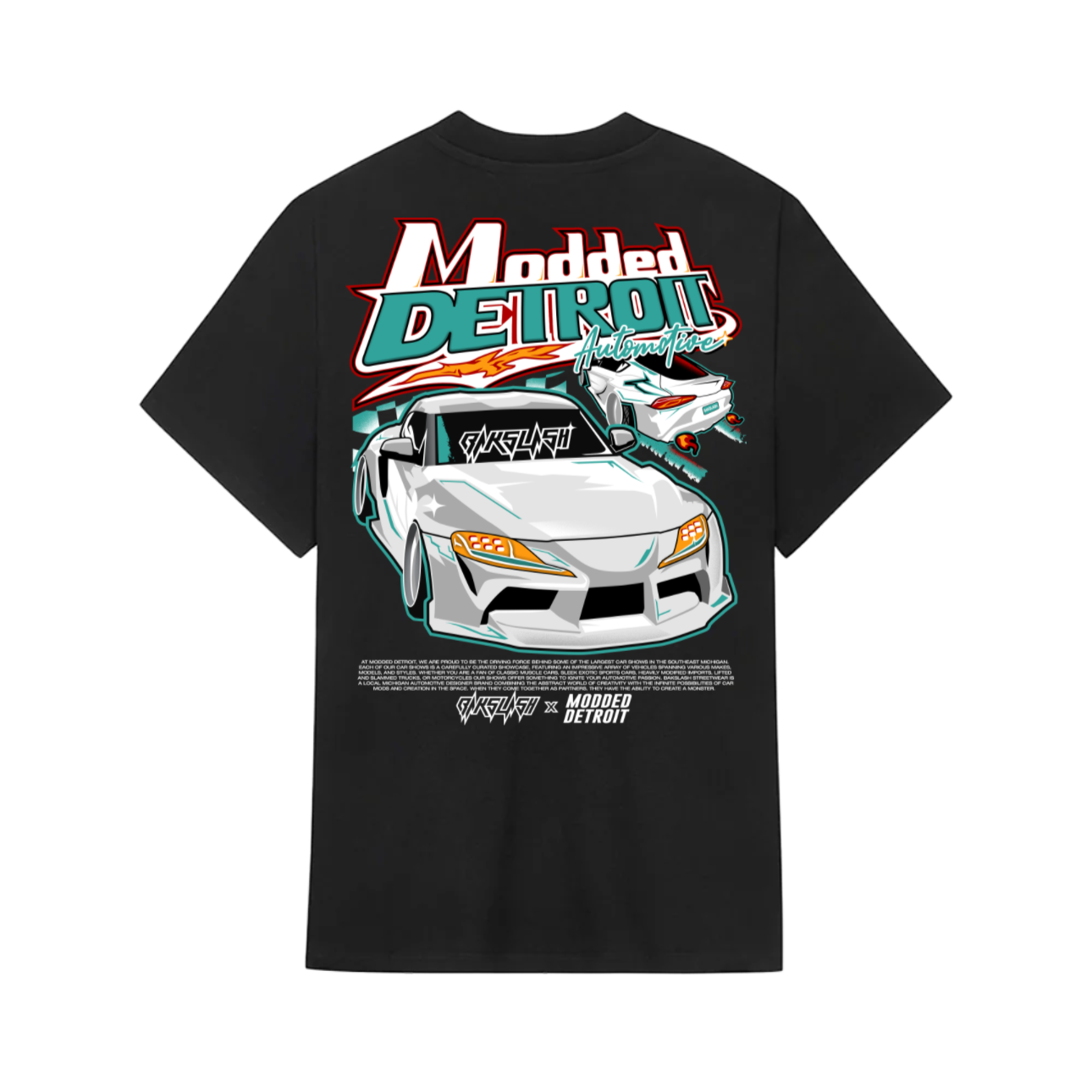Bakslash x Modded Detroit Supra T-Shirt