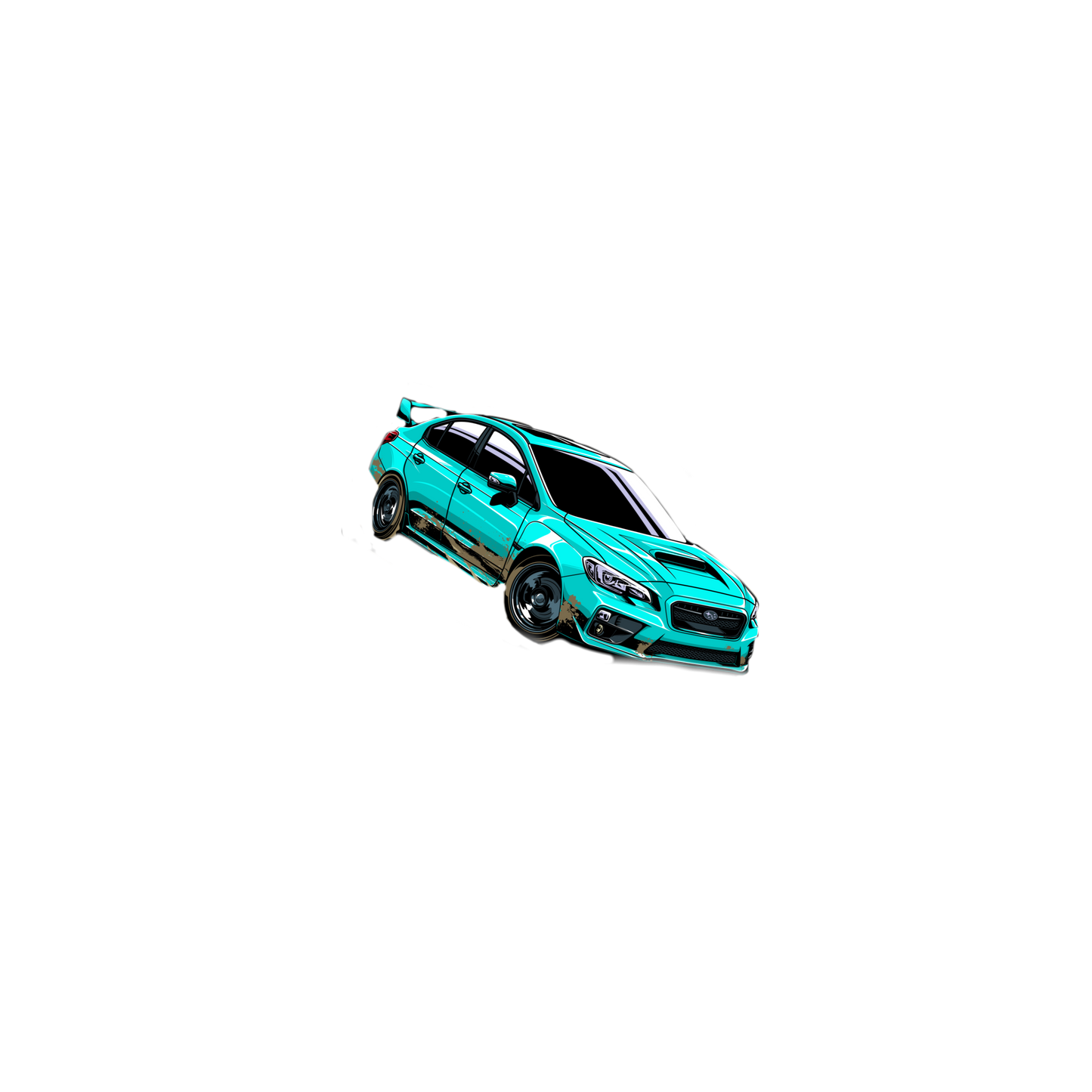 Baja Blast WRX Sticker