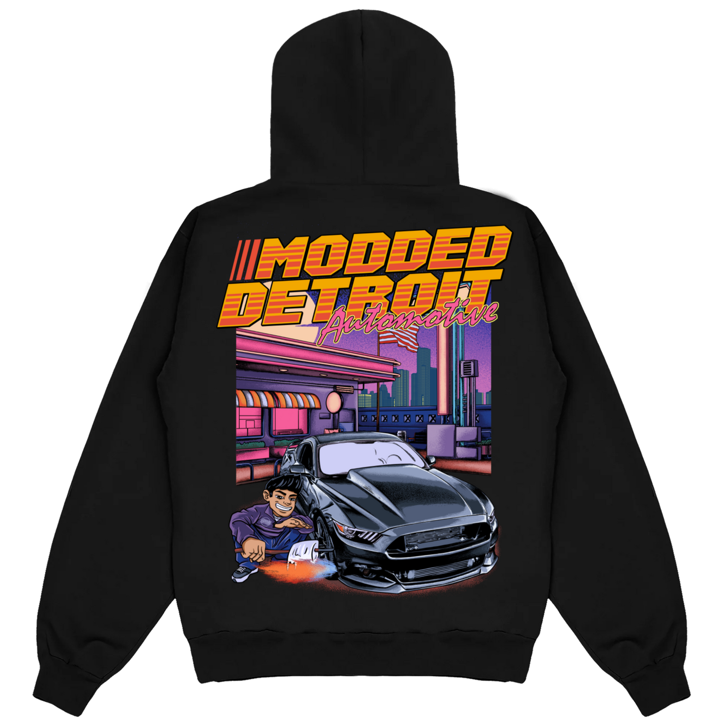 Mustang Roasting Marshmallow Hoodie
