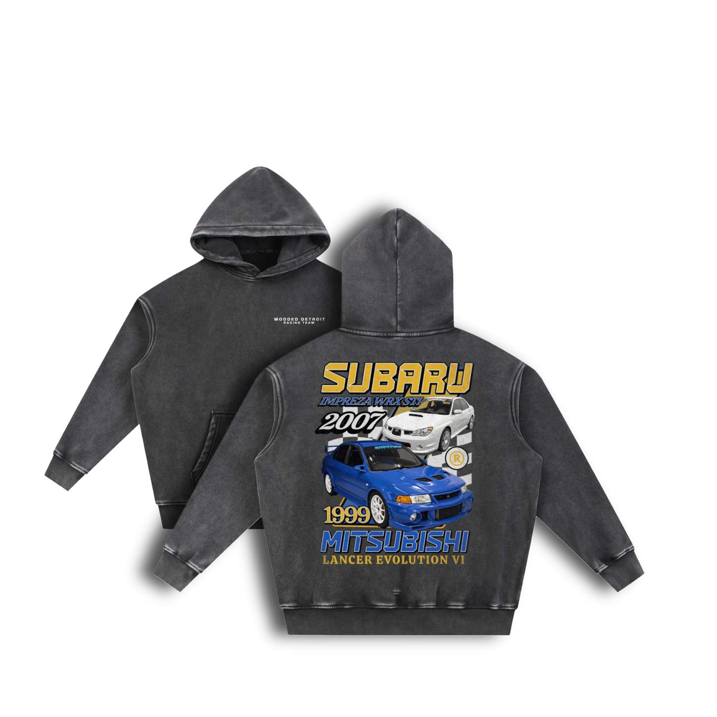 EVO VS. STi Vintage Hoodie