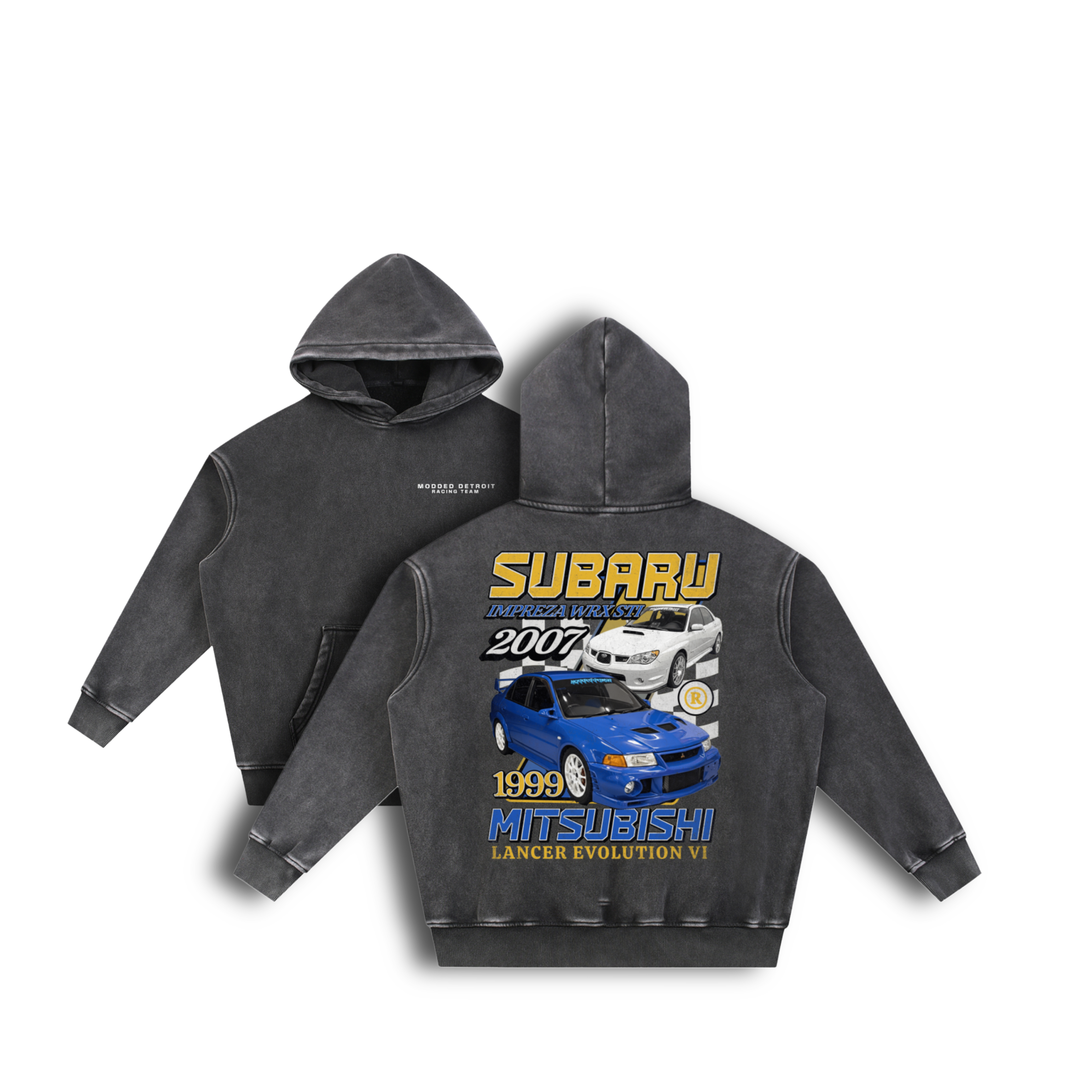 EVO VS. STi Vintage Hoodie
