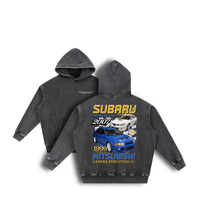 EVO VS. STi Vintage Hoodie