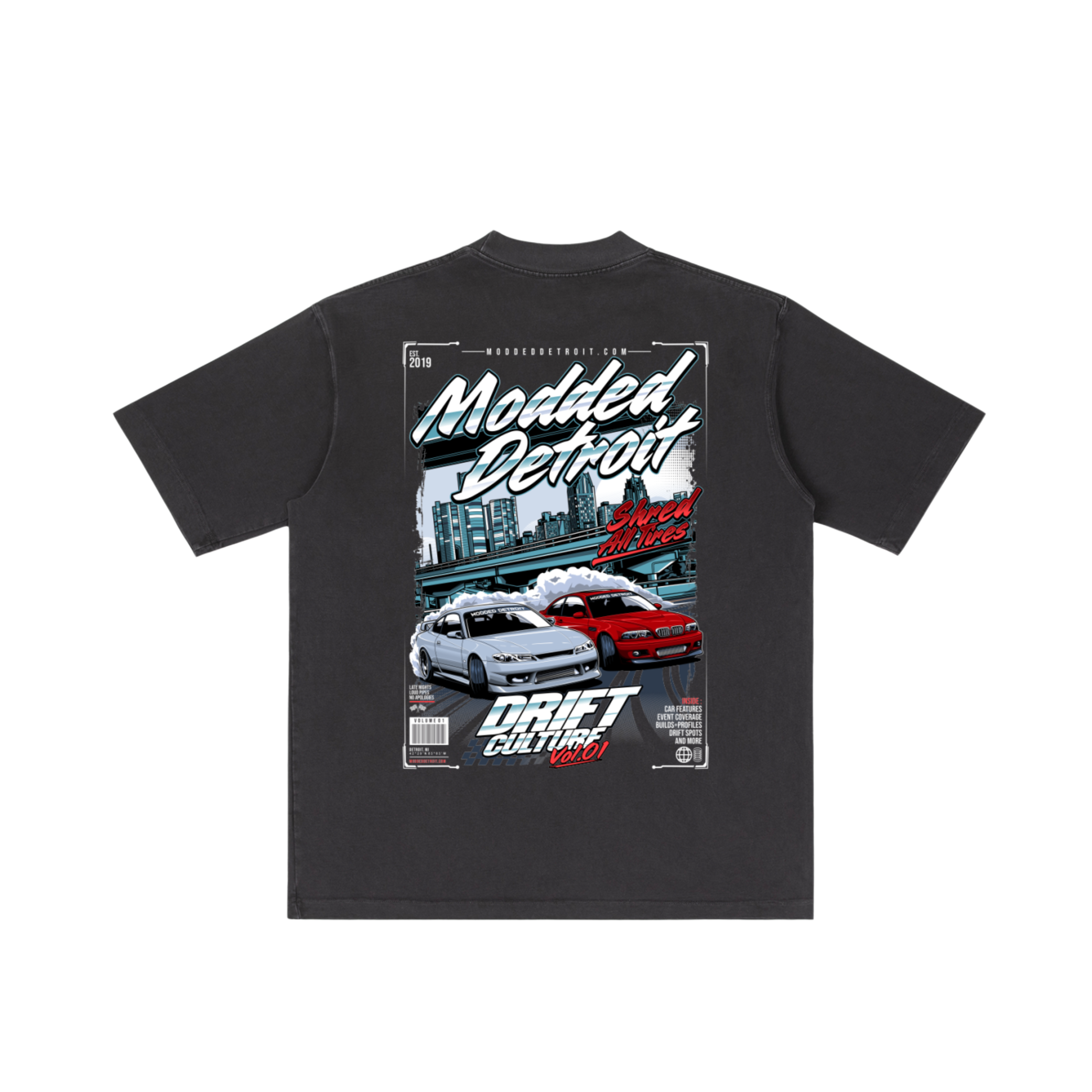 SILVIA VS E46 M3 EXCLUSIVE OVERSIZED TEE