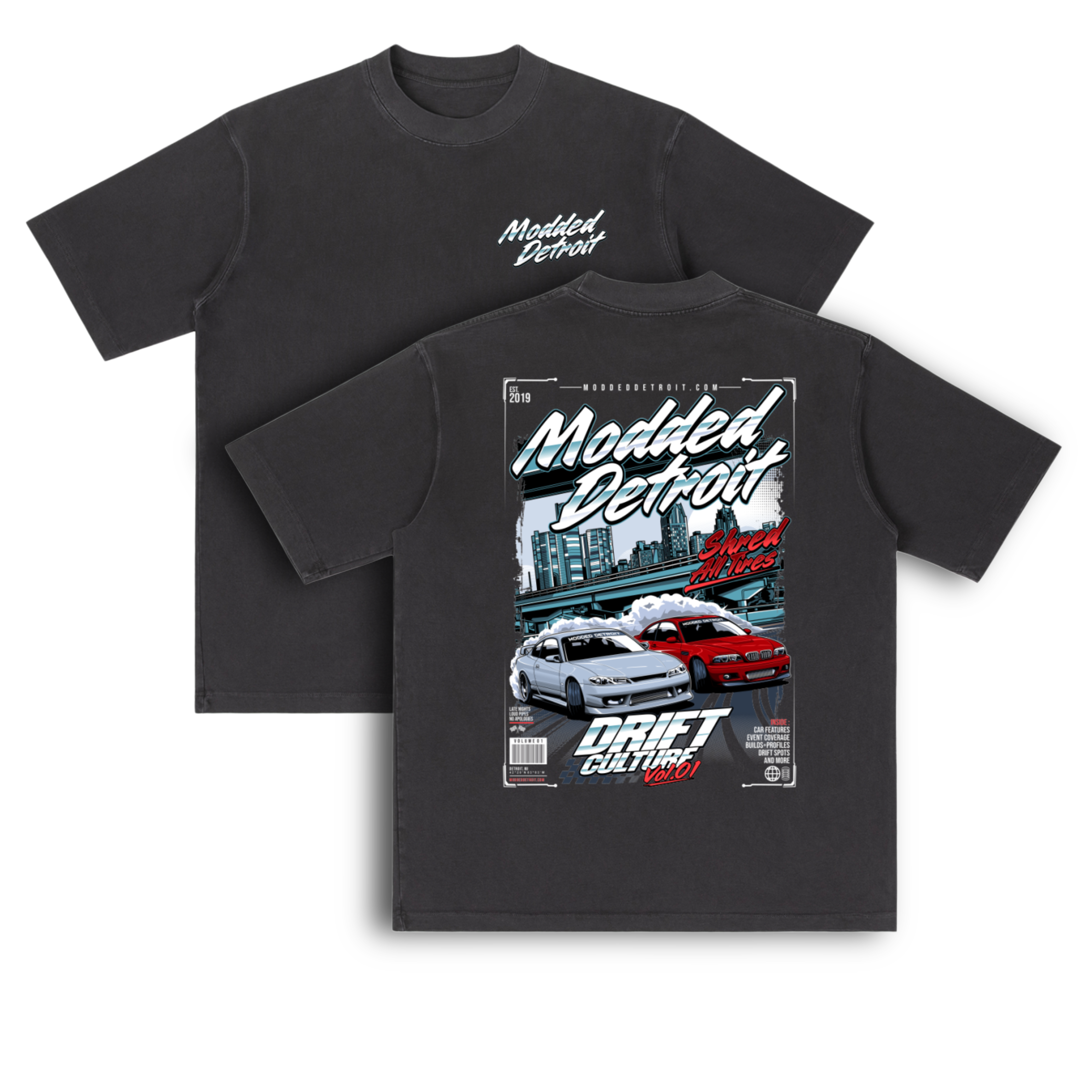 SILVIA VS E46 M3 EXCLUSIVE OVERSIZED TEE