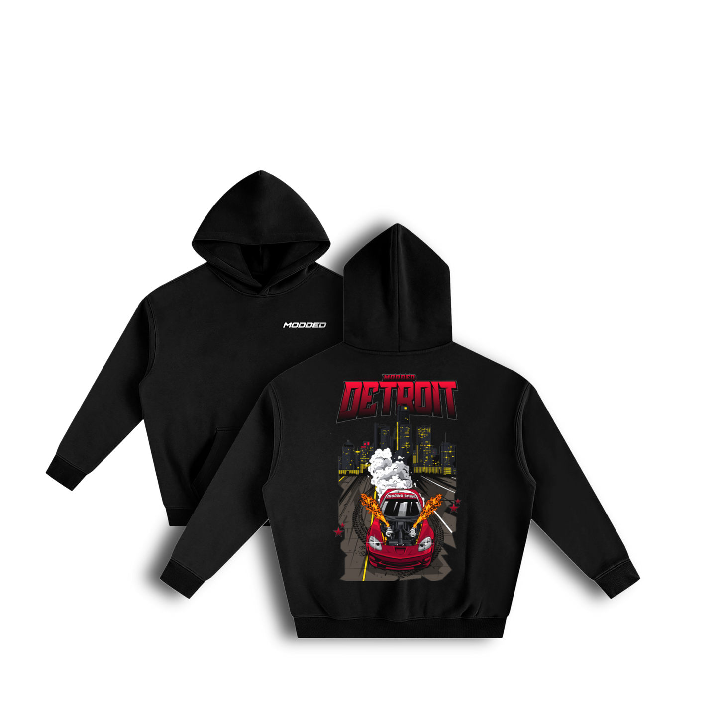 Twin Turbo Corvette Hoodie