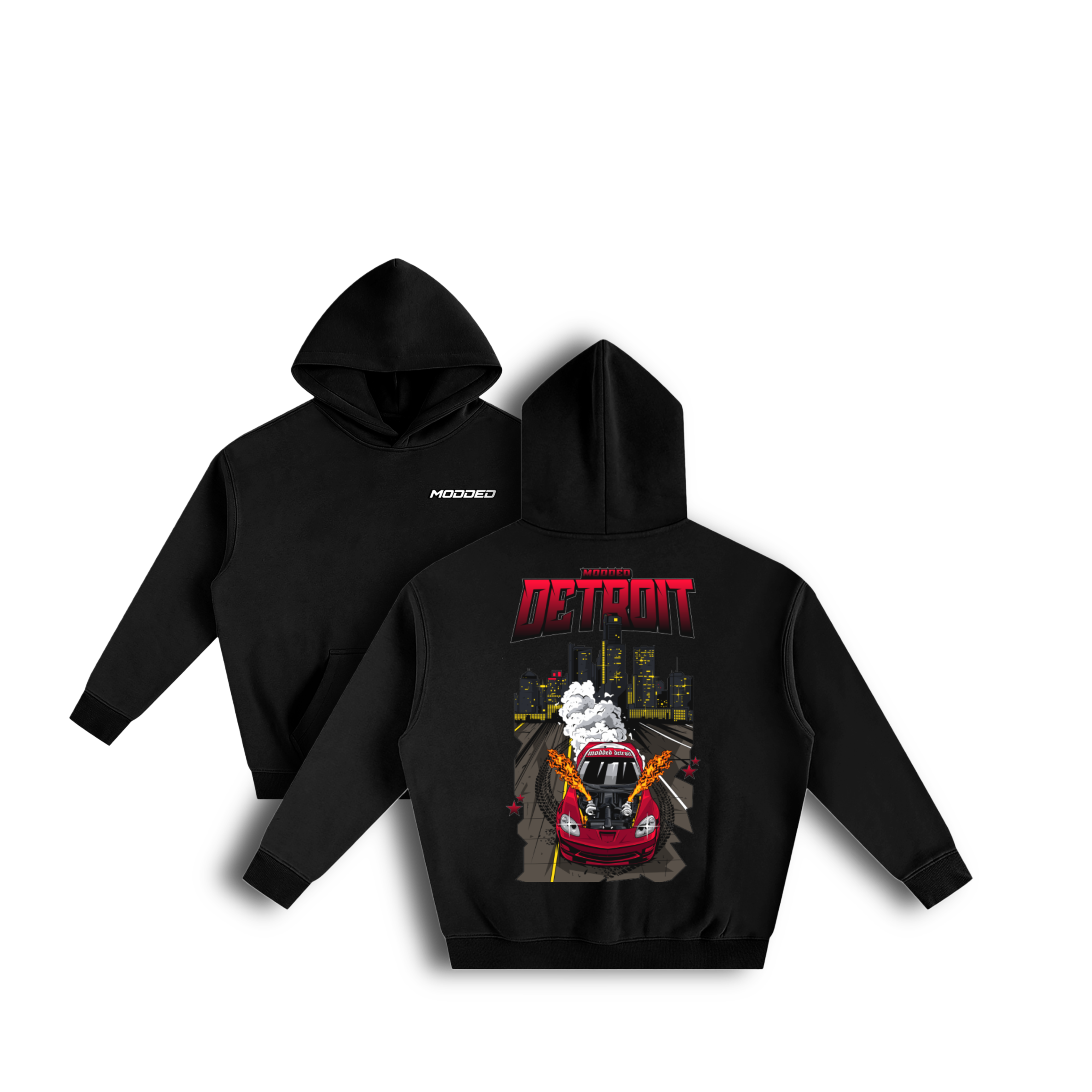 Twin Turbo Corvette Hoodie