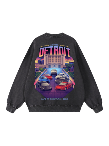CARS AT THE STATION EXCLUSIVE CREWNECK