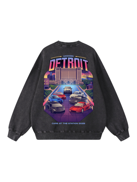 CARS AT THE STATION EXCLUSIVE CREWNECK
