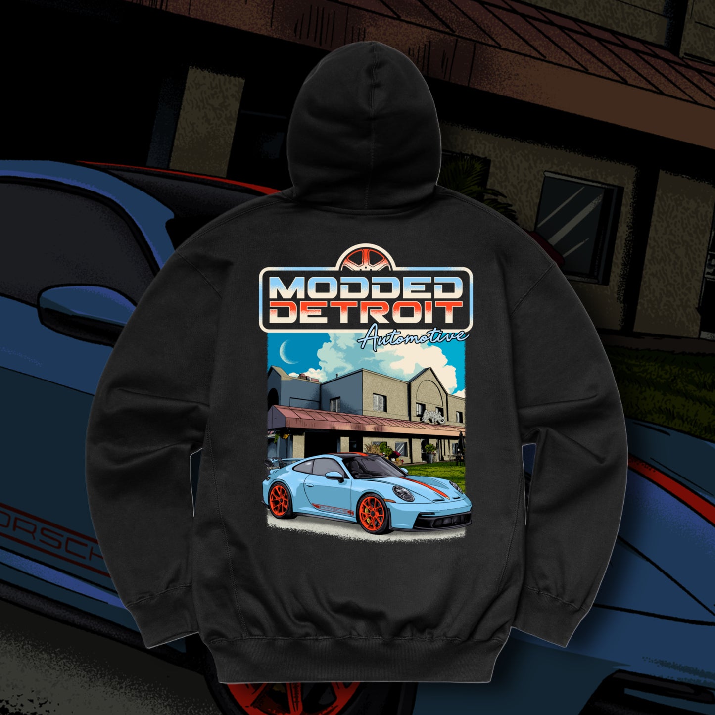 992 GT3 Porsche Hoodie