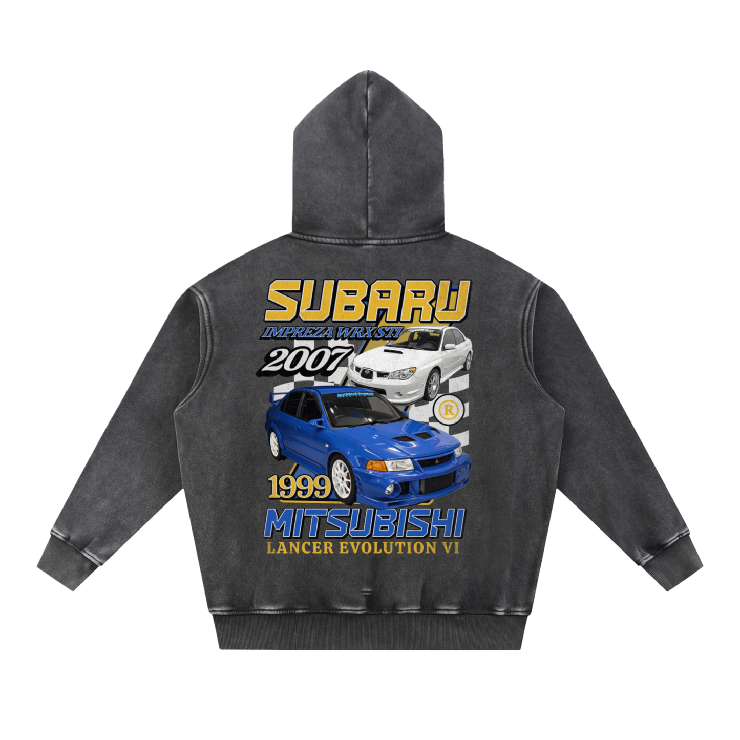 EVO VS. STi Vintage Hoodie