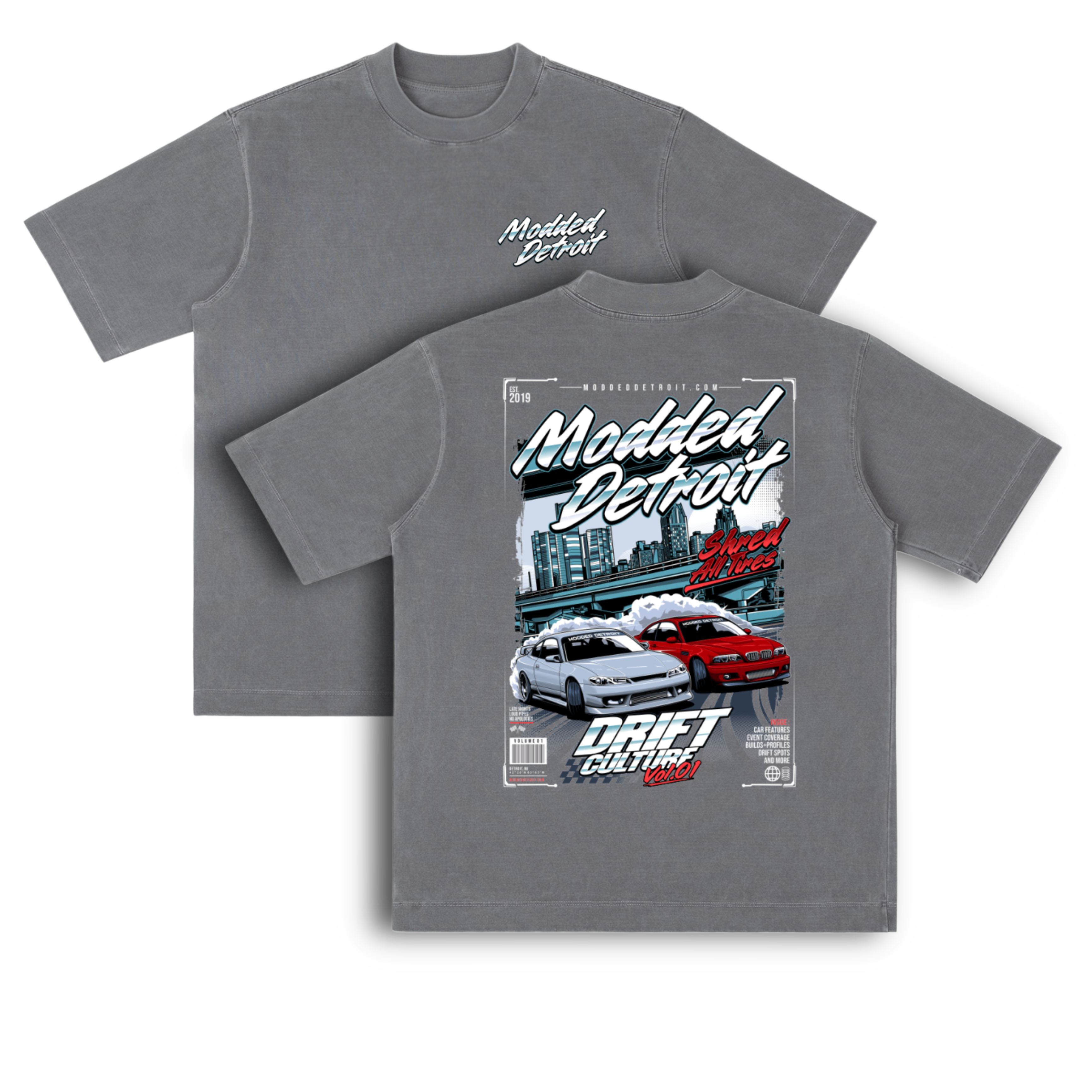 SILVIA VS E46 M3 EXCLUSIVE OVERSIZED TEE