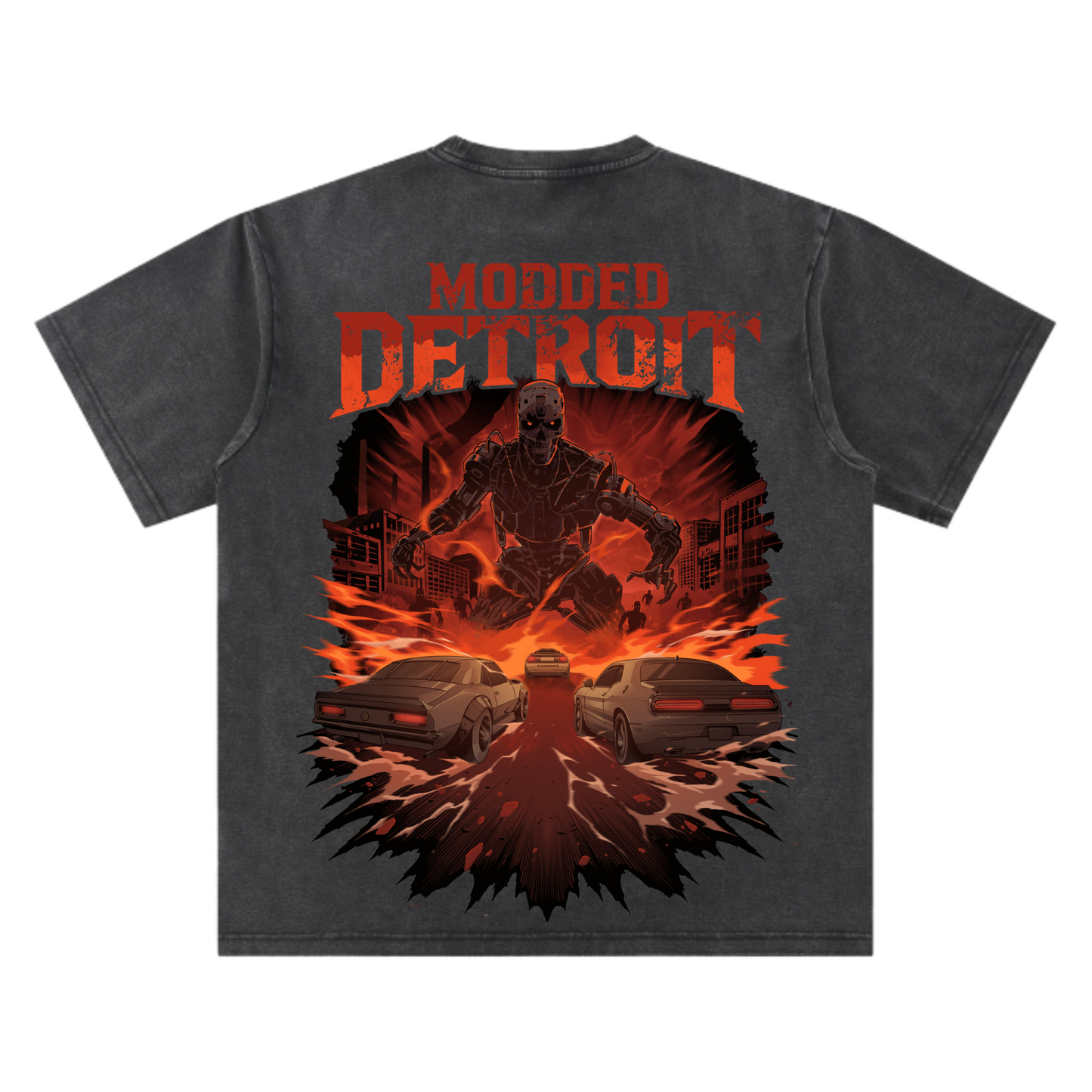 Modded Detroit Terminator - Exclusive Oversized Tee