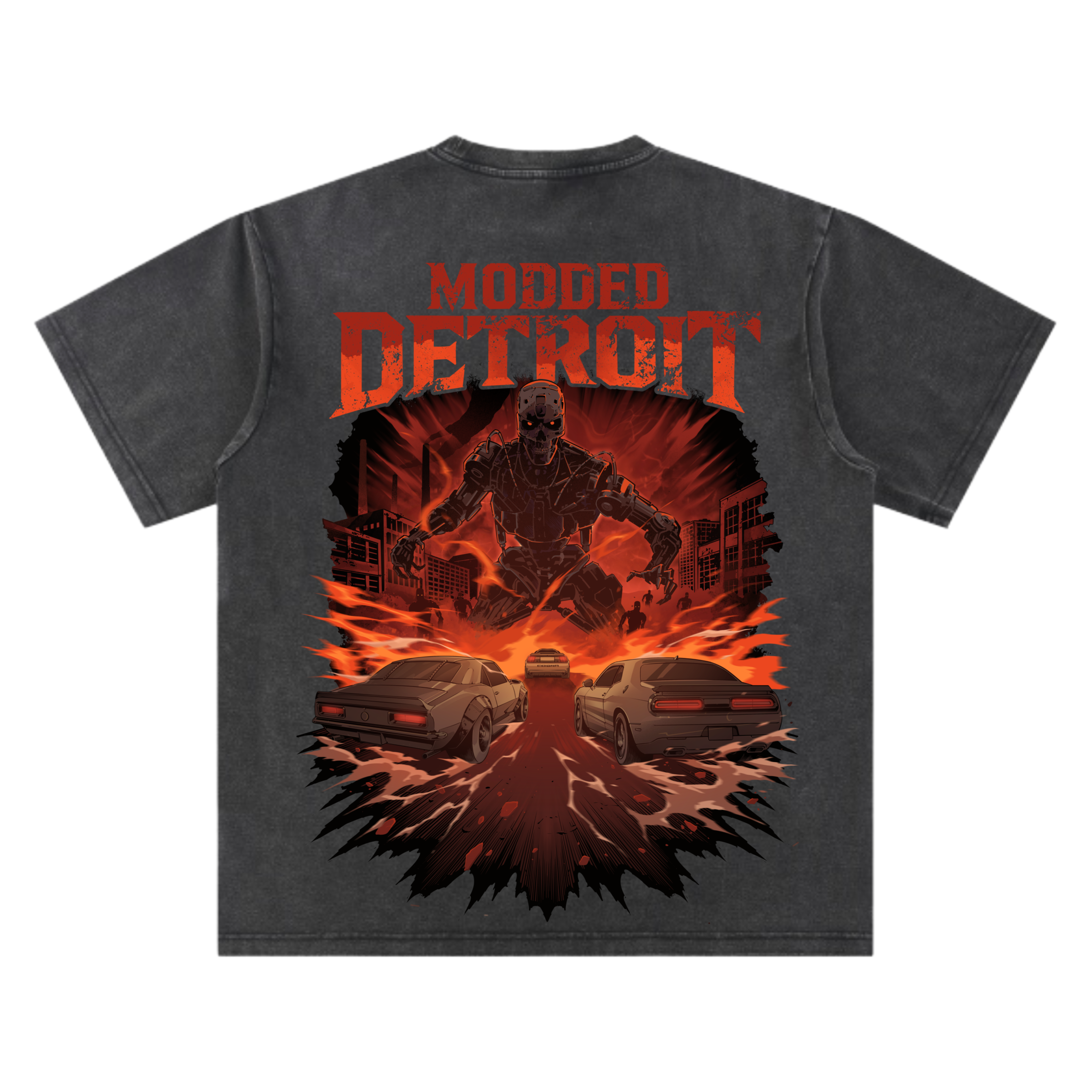 Modded Detroit Terminator - Exclusive Oversized Tee