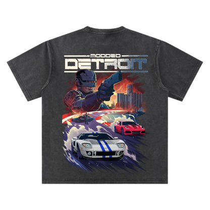 Modded Detroit RoboCop - Exclusive Oversized Tee