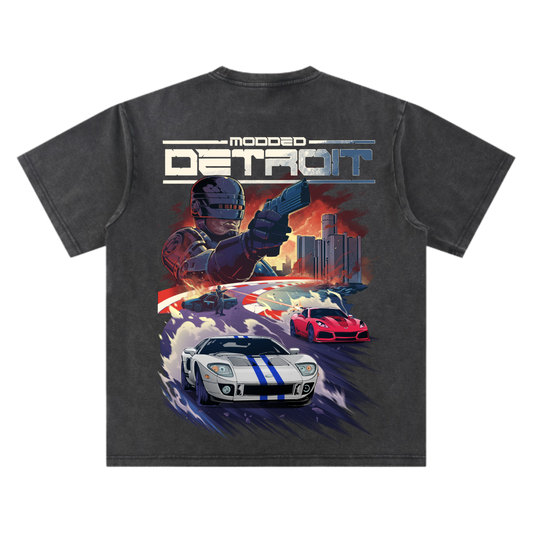 Modded Detroit RoboCop - Exclusive Oversized Tee