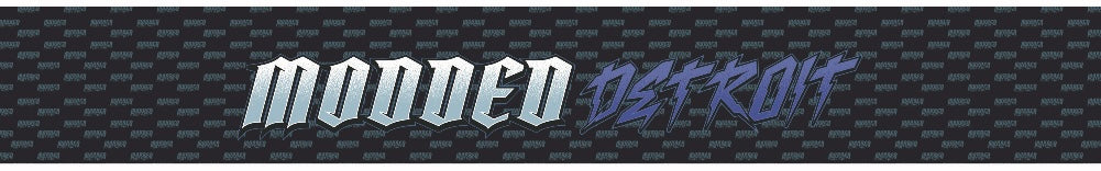 Windshield Banner: Modded Detroit  ( Terminator Text )