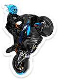 Sticker: BMW S1k Bike