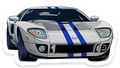 Sticker: Ford GT40