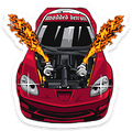 Sticker: Twin Turbo C6 Corvette Sticker